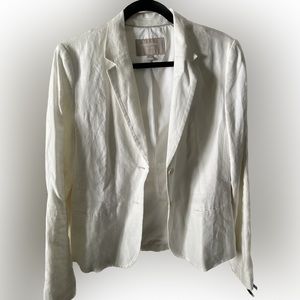 Banana Republic White Blazer